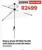 Retractline Rotary Dryer With Hoist & Crank (60 Meter) 81455051