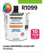 Luxens Universal Acrylic 81495065-20Ltr 