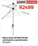 Retractline Rotary Dryer With Hoist & Crank (60 Meter) 81455051