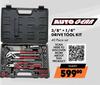 Autogear 3/8" + 14" Drive Tool Kit (40 Piece Set) TK40PC