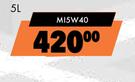 Midas Liquid Gold Fully Synthetic Oil 5W-40 MI5W40-5Ltr