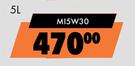 Midas Liquid Gold Fully Synthetic Oil 5W-30 MI5W30-5Ltr