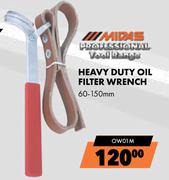 Midas Heavy Duty Oil Filter Wrench (60-150mm) OW01M