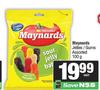 Maynards Jellies/Gums Assorted-100g Each