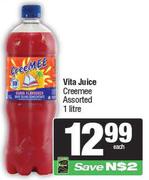Vita Juice Creemee Assorted-1Ltr