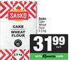 Sasko Cake Wheat Flour-2.5kg Each