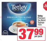 Tetley Premium Tea Blend Tebags-102s Per Pack
