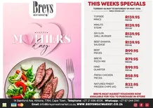 Breys Meat Market : Specials (05 May - 09 May 2026)