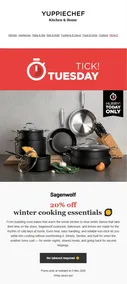 Yuppiechef : 20% Off Winter Cooking Essentials (05 May 2026 Only!)