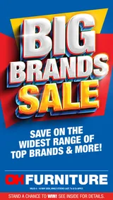 OK Furniture : Big Brands Sale (04 May - 10 May 2026)