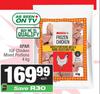 Spar IQF Chicken Mixed Portions-4Kg