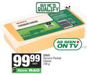 Spar Vacuum Packed Cheese-700g