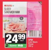 Spar Cold Meats Range-200g