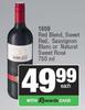 1659 Red Blend, Sweet Red Sauvignon Blanc Or Natural Sweet Rose-750ml