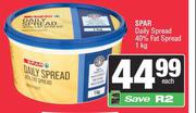 Spar Daily Spread 40% Fat Spread-1Kg