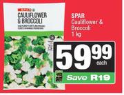 Spar Cauliflower & Broccoli-1Kg