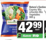Nature's Garden Country Mix Or Garden Mix Vegetables-900g