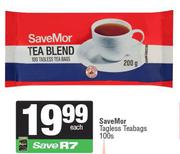 SaveMor Tagless Teabags-100s