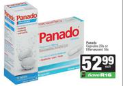 Panado Capsules 20s Or Effervescent 16s