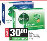 Dettol Soap Assorted-For 2 x 175g