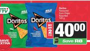 Doritos Flavoured Corn Chips Assorted-For 2 x 145g