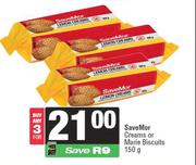 SaveMor Creams Or Marie Biscuits-For 2 x 150g