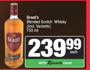 Grant's Blended Scotch Whisky-750ml