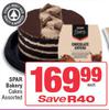 Spar Bakery Cakes Assorted-Each