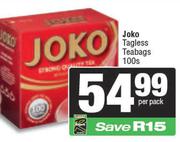 Joko Tagless Teabags-100s Per Pack