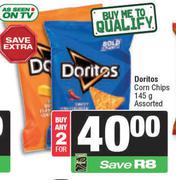 Doritos Corn Chips Assorted-For 2 x 145g