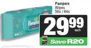 Pampers Wipes-56s/64s
