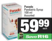 Panado Paediatric Syrup Assorted-100ml