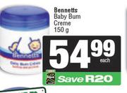 Bennetts Baby Bum Creme-150g