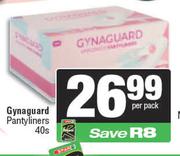 Gynaguard Pantyliners-40s Per Pack