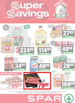 SPAR & SUPERSPAR KwaZulu-Natal (Country) : Super Savings (11 May - 24 May 2026), page 1