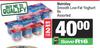 Nutriday Smooth Low Fat Yoghurt Assorted-For 2 x 6s
