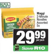 Maggi 2-Minute Noodles Assorted-5 Per Pack