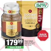 Douwe Egberts Coffee Jar 200g Or Refill Pouch 230g-Each