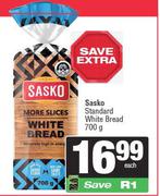 Sasko Standard White Bread-700g