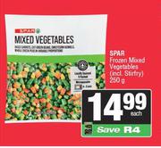 Spar Frozen Mixed Vegetables-250g