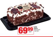 Spar Bakery Black Forest Log Cake-Each