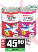 Spar Pilchards Assorted-For 2 x 400g
