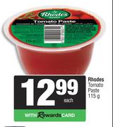Rhodes Tomato Paste-115g