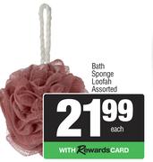 Bath Sponge Loofah Assorted-Each