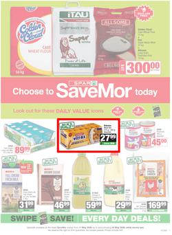SPAR SaveMor Eastern Cape : Choose To SaveMor Today (11 May - 24 May 2026), page 1