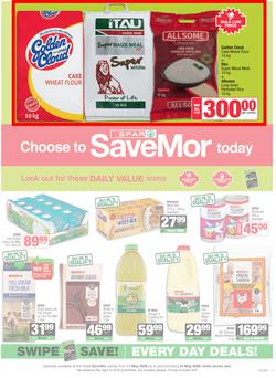 SPAR SaveMor Eastern Cape : Choose To SaveMor Today (11 May - 24 May 2026), page 1