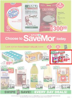 SPAR SaveMor Eastern Cape : Choose To SaveMor Today (11 May - 24 May 2026), page 1