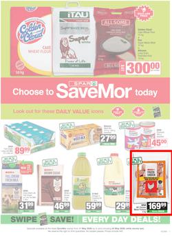 SPAR SaveMor Eastern Cape : Choose To SaveMor Today (11 May - 24 May 2026), page 1