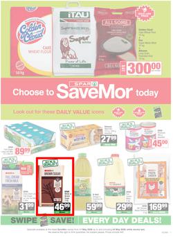 SPAR SaveMor Eastern Cape : Choose To SaveMor Today (11 May - 24 May 2026), page 1
