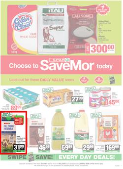 SPAR SaveMor Eastern Cape : Choose To SaveMor Today (11 May - 24 May 2026), page 1
